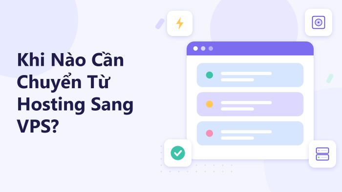 Khi nào cần chuyển từ hosting sang VPS?