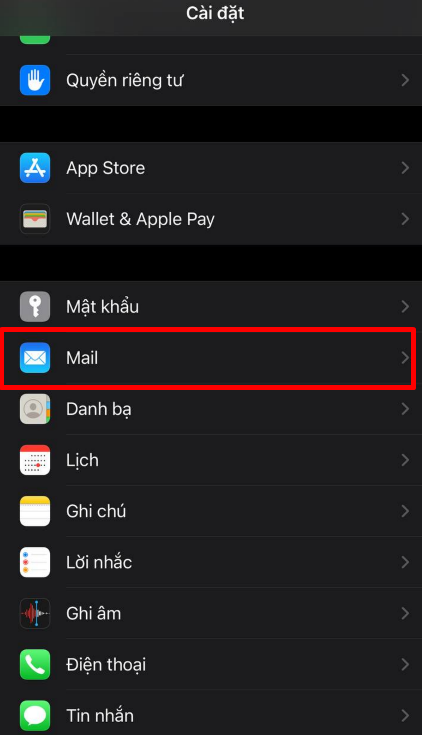 Cấu Hình Gửi Nhận Email Theo Tên Miền Trên Điện Thoại Iphone Ios