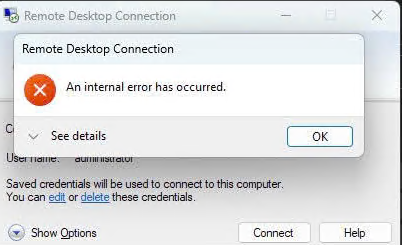 Error Inter Hướng dẫn sửa lỗi