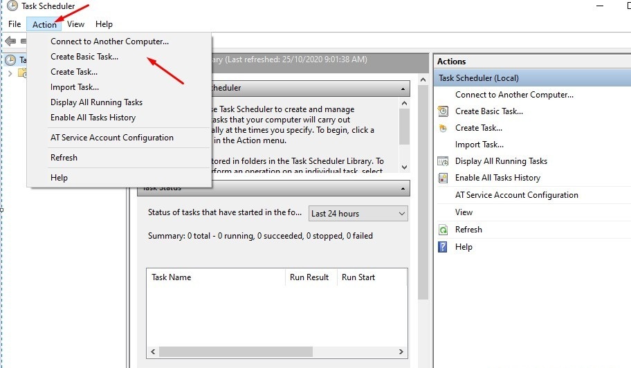 Create Basic Task